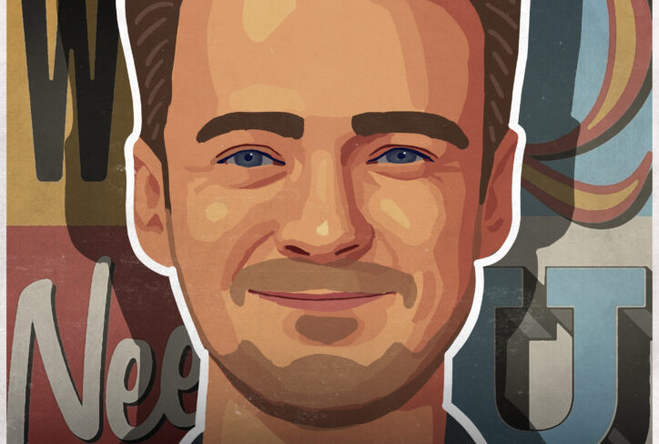 Illustrated portrait of a smiling man with short brown hair and blue eyes; colorful text and graphics in the background highlight Danny Bate. Text reads: The Jordan Harbinger Show, Danny Bate, #1362.