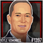 Illustrated portrait of Kyle Vowinkel for The Jordan Harbinger Show episode 1397.