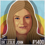 Illustration of Leslie John for The Jordan Harbinger Show episode #1400.